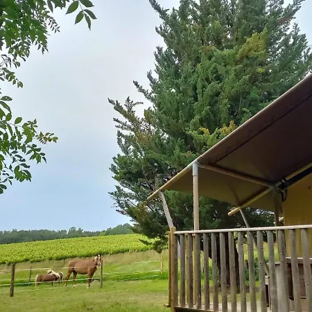 Tente Safari Eco 6 Personnes Luksusowy namiot Castillon-Debats