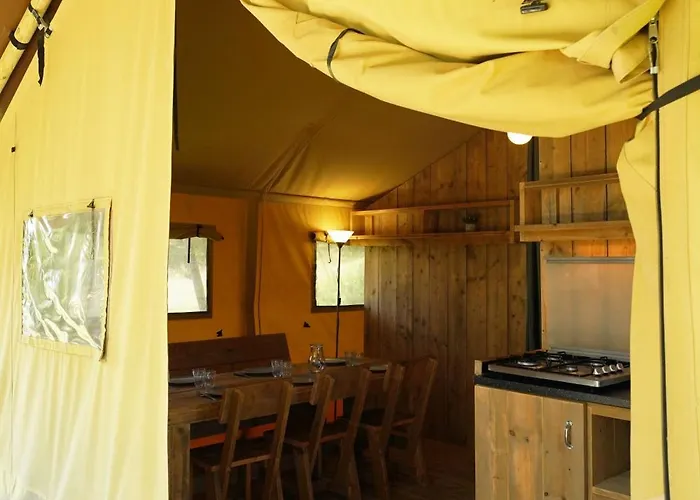 Tente Safari Eco 6 Personnes Luxury tent