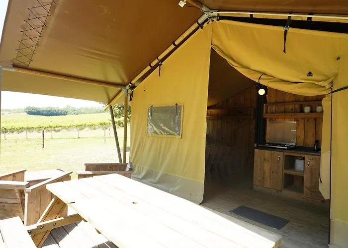 Tente Safari Eco 6 Personnes Luxury tent