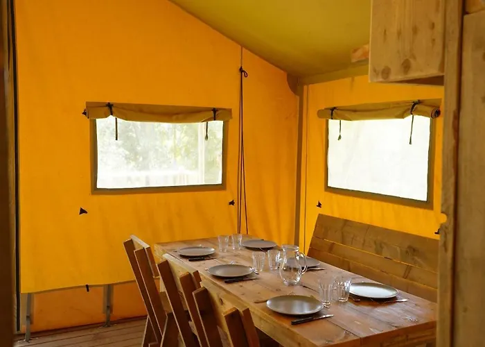 Tente Safari Eco 6 Personnes Luxury tent *