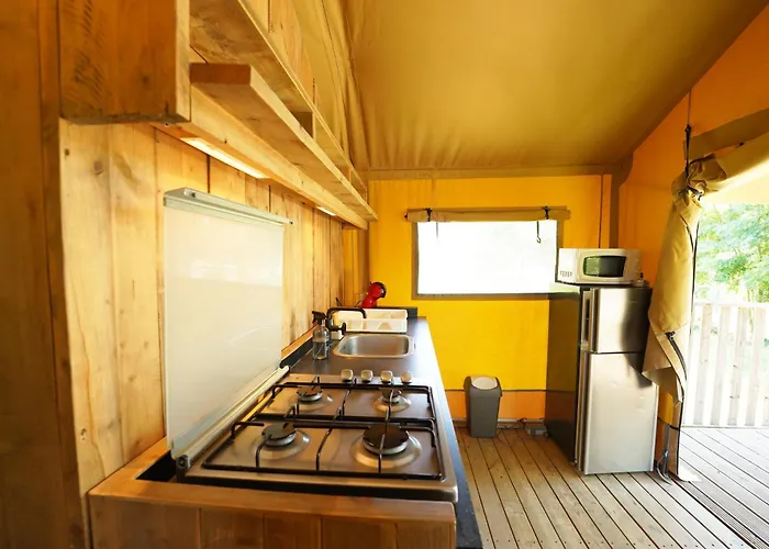 Luxury tent Tente Safari Eco 6 Personnes