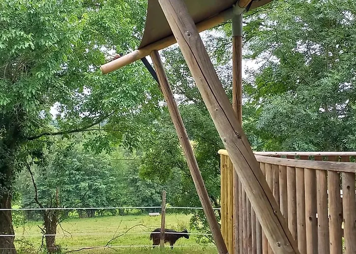 Tente Safari Eco 6 Personnes * Castillon-Debats